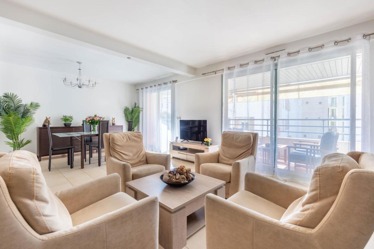 Heart Of Nice- Modern Elegant 2Br Flat Big Terrace מראה חיצוני תמונה